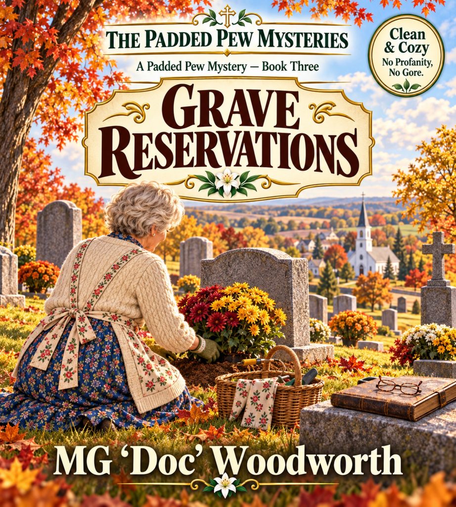Grave Reservations — Padded Pew Mysteries, Book Three, by M.G. “Doc” Woodworth