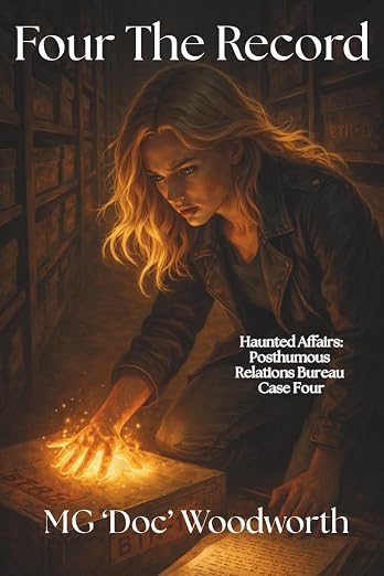 Four the Record, Haunted Affairs Book 4, by MG ‘Doc’ Woodworth — book cover